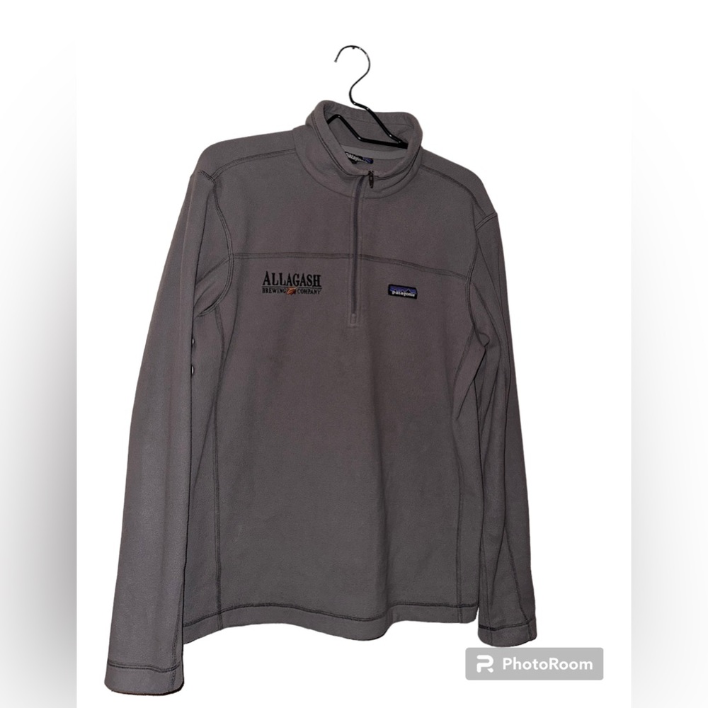 Unique and‎ limited Allagash Brewing Company x Patagonia quarter zip up fleece